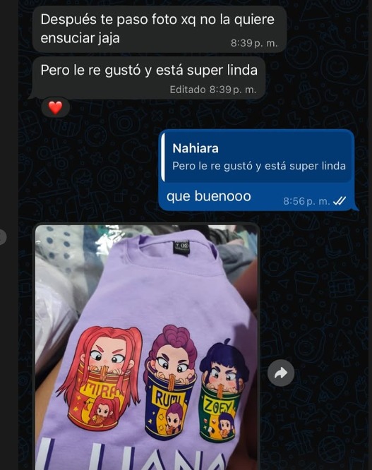 Reseña Brizen - Remera Luana